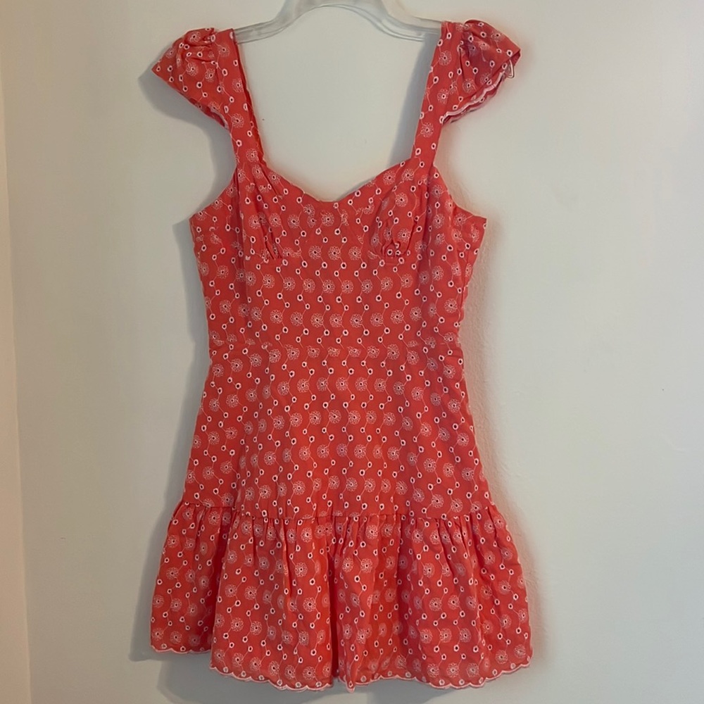 Coral Summer Dress - Betsey Johnson!